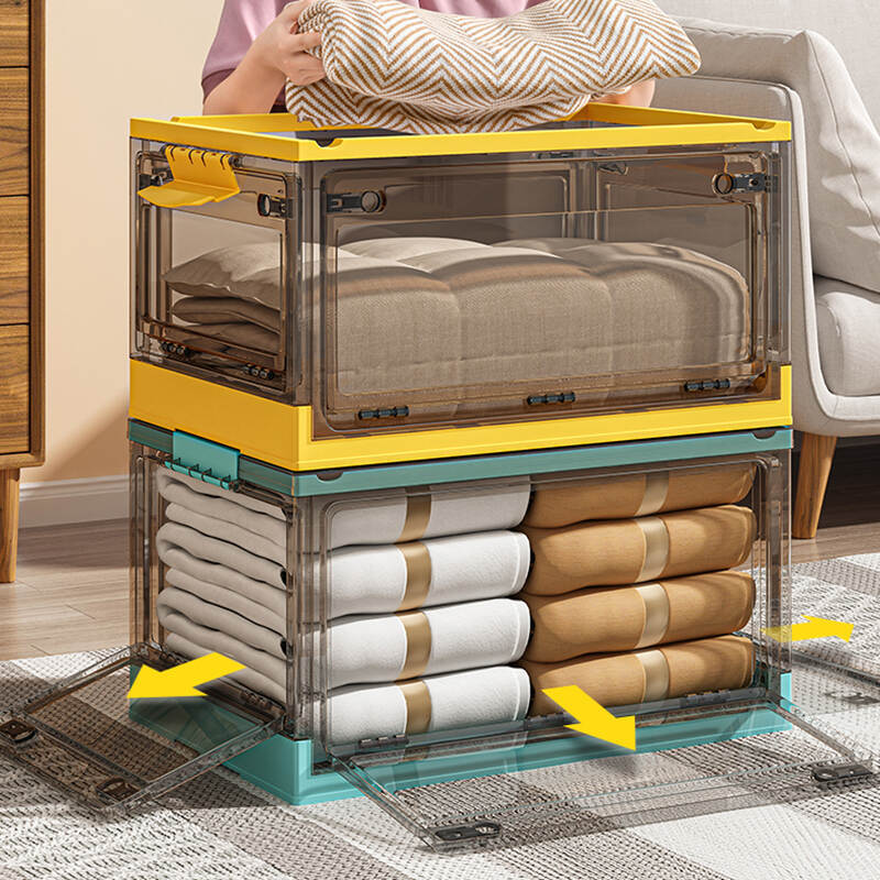 Folding storage box