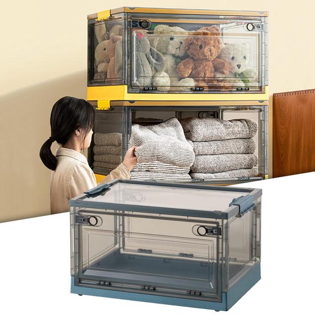 Folding storage box