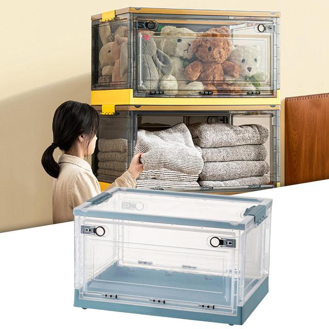 Folding storage box