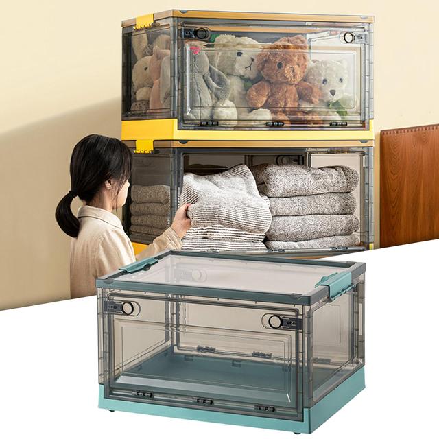 Folding storage box